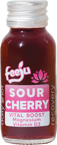 Feeju Tart Cherry Shot, 60 ml